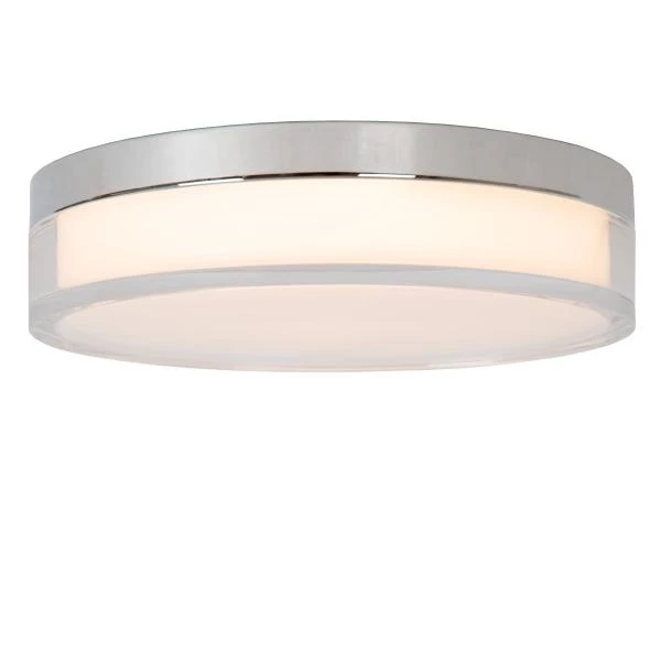 Lucide PLANO - Flush ceiling light Indoor/Outdoor - Ø 23 cm - LED Dim. - CCT - 1x11W 2700K/4000K - IP44 - Opal - detail 1